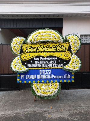 Papan Bunga Duka di Dakung